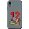 Medieval Renaissance Ren Faire Birthday Custodia per iPhone XR 12 Anni Bambini Compleanno Guerriero Ragazzo Cavaliere Medievale