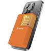 VARTA Power Bank 5.000mAh, powerbank magnetico, Mag Pro Power on Demand, caricabatterie portatile con USB C, compatibile con MagSafe e Qi Standard (per compatibilità con iPhone e Android), arancia