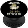 Infermieristica Infermiere Professionale I Have To Ask Weird Stuff Or You'll Die Divertente PopSockets PopGrip Adesivo