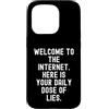 Culture Sarcastic Humor Witty Custodia per iPhone 15 Pro Benvenuti su Internet Sarcastico Uomini Donne