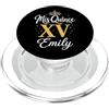 Mis Quince Emily Tees Mis Quince Emily 15 Quinceanera Messicano Compleanno XV Festa PopSockets PopGrip per MagSafe