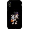 Funny Halloween Shirts Women Kids Men Sc Custodia per iPhone X/XS Halloween Ragazzi Uomini Dabbing Scheletro Skull Rib Cage Dab Dance