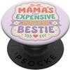 Mini Me Sayings Mamas costoso piccolo bestie mamma citazione figlia PopSockets PopGrip Adesivo