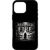 Christian Faith Refined By Fire Bible Custodia per iPhone 16 Pro Max Filtrati dal fuoco 1 Pietro 1 7 Versi cristiani