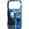 Watercolour Fashion Kitty Shades Custodia per iPhone 17 Pro Hamster Blue Painting Majestic Capibara Notti Stellate