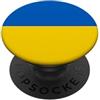 Flags and Symbols Bandiera ucraina dell'Ucraina PopSockets PopGrip Adesivo