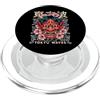 Japanese Oni Mask Aesthetic By TOKYO WAV Maschera giapponese del diavolo Yokai del diavolo Hannya Giappone Oni PopSockets PopGrip per MagSafe