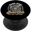 Marching Band Music Education Supporter Band Mom Social Marching Band Parent Booster PopSockets PopGrip Adesivo