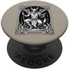 Demonique Tees and Ars Goetia Demon Gift Dantalion, il, studioso, di, ombre, illustrazione PopSockets PopGrip Adesivo