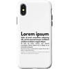 Tech Humour Inc. Custodia per iPhone X/XS Lorem Ipsum | Frasi latine, Progettazione grafica, Copywriting