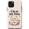 Cozy Limit Society Custodia per iPhone 11 Pro Divertente gatto amante gatto sarcastico citazione carino gattino