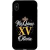 Mis Quince Olivia Tees Custodia per iPhone XS Max Mis Quince Olivia 15 Quinceanera Messicano Compleanno XV Festa