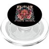 Hannya Oni By Tokyo-Waves Yokai Oni Maschera Fiore di Ciliegio Diavolo Giapponese Demone Oni Maschera PopSockets PopGrip per MagSafe