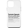Tech Humour Inc. Custodia per iPhone 12 mini Lorem Ipsum | Frasi latine, Progettazione grafica, Copywriting