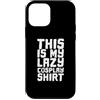 cosplay video game figure character mang Custodia per iPhone 12 mini This is My Lazy Cosplay Tee Roleplay