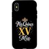 Mis Quince Mia Tees Custodia per iPhone X/XS Mis Quince Mia 15 Quinceanera Messicano Compleanno XV Festa
