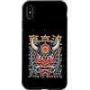 Japanese Aesthetic by Tokyo Waves Custodia per iPhone XS Max Maschera giapponese del diavolo Yokai del diavolo Hannya Giappone Oni