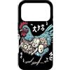 Kikai no Kaiku 機械の怪句 Custodia per iPhone 17 Pro [] Ero Guro Gallina Gallo Strana Arte Giapponese