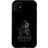 Ancient Greek Mythology Artemis Lunar Hu Custodia per iPhone 11 Artemide Dea Del Mito Guerriero Luna Caccia