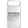 Tech Humour Inc. Custodia per iPhone Air Lorem Ipsum | Frasi latine, Progettazione grafica, Copywriting