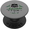 ENDU Designs - Hiker Adventurer Inspired Avventura escursionistica della California Highway 395 nella Sierra orientale PopSockets PopGrip Adesivo