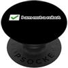 Not A Robot Funny Internet Meme Tech Hum Non un robot divertente Checkbox Internet Meme PopSockets PopGrip Adesivo