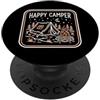 Wilderness Backcountry Camping Enthusias Happy Camper Tenda Outdoor Forest Explorer PopSockets PopGrip Adesivo