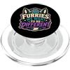 Funny Furry Pride Gifts Furries Vogliamo Essere Diverso Peloso Fandom Anthro Stile PopSockets PopGrip per MagSafe