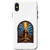 Holy Art Custodia per iPhone X/XS Mosè Mar Rosso Scena Biblica Mosaico Gotico Arte Sacra Fede