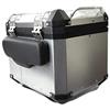 Smartbomb SCHIENALE UNIVERSALE PER BAULETTO BAULE POSTERIORE ALLUMINIO TOP CASE