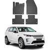 OMAC Tappetini in Gomma Compatibili con Land Rover Discovery Sport 2015-2026 Matten Nero 4X