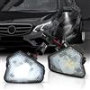 OZ-LAMPE LED Lato Sotto Specchio Pozzanghera Luce con W176 W242 W246 C-Class E-Class S-Class Baureihe 117 C219 Baureihe 218 X156 X204 X253, LED Specchietto, Bianco Senza errori Luci