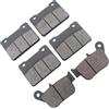 GFVFGNLNNA Pastiglie Freno Moto Parti Di Attrito Del Kit Di Pastiglie Freno Moto A Disco In Metallo Per SYM Max 400i 600i TL500
