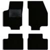 QUEMAR Tappetini Auto per Opel Astra G, Bordo Perla, 0 Ricami | 1998-2006 / Kit Tappeti Moquette e Gomma su Misura / Set 2 Anteriori + 2 Posteriori / Ricami e Colori Personalizzati