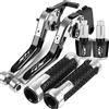 GAYANHU Kit leva di ricambio Per Honda SH300 SH300i SH 300 I 2018 2019 2020 2021 2022 2023 Moto Freno Regolabile Leve Di Frizione Manopole Estremità(Silver)