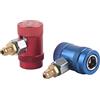 CFTGIW Adattatore R1234Yf, accoppiatori rapidi professionali, adattatore per porta di servizio, condizionatore, adatto per refrigeranti R1234Yf, adattatore R1234Yf a R134A, accoppiatori rapidi