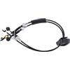 Bisenya Cavo del cambio per Primastar Vivaro Trafic II per cambio manuale 5+6 marce | compatibile con Nissan Opel Renault 7701477672, 93198347, 4434468, FKG1003, BKG1003, LVVG100, 3444500Q0E, 093198347