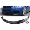 MpTuned BMW F30 F31 Spoiler paraurti anteriore effetto carbonio per Serie 3 2011 2012 2013 2014 2015 2016 2017 2018 2019 M Sport