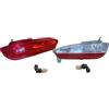 EASYSHOP24H Set 2 Fanale Fanalino Posteriore Retromarcia e Retronebbia DX SX Per Punto Evo Fanalino Paraurti Gruppo Ottico Inferiore Destro Sinistro Con Portalampada e Lampadina