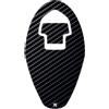 Paraserbatoio.it Protezione Adesivo Tappo Serbatoio Resinato Effetto 3D Con gonfiore compatibile con DUCATI 749 999 Misure 133 x 77,4 mm Carbon