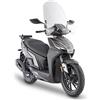 Generico Kit Parabrezza completo di staffe 440A + A6119, compatibile con Kymco Agility S 125, 2022-2025 compatibile GIVI A440
