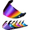 PSLER Visiera per AGV Pista GP RR Pista GPR CORSA-R RACE 3 RACE 2,Visiera Colorata Accessori per Casco da Moto Ricambio(Blu Graduale Intenso)