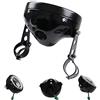 SKUNTUGUANG Alloggiamento del faro LED da 7 per Harley con staffa | Design rotondo, finitura nera, con staffa di montaggio. Adatto per moto Harley e universali. Facile da installare