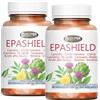 Hyper Epashield Integratore Alimentare Fegato Con Carciofo, Cardo mariano, Colina, L-Carnitina, Tè verde, Tarassaco, Boldo, Acido Alfa Lipoico. Prodotto in Italia