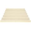 CZQGLYM Copertura Retrattile Per Gazebo Pergola,Tenda Parasole A Onda Retrattile,Impermeabile Tenda Da Sole Per Esterno,98% Protezione Uv,per Giardino Terrazza Cortile (Off-white,1.2x12M (WxL))
