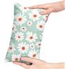 Winmany Piccolo Cuscino 28 x 17,8 cm - Mini con Federa Rimovibile in Peluche, Rettangolare per Polso, Ginocchio, Collo, Lombare da Viaggio - per Adulti, Animali