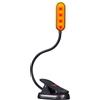 Hooga FQQF hooga Book Light, Ultra Dim Rechargeable Blue Blocking 1600K Amber or 625nm Red Light Emitting LEDs Prevent Eye Strain While Reading in Bed at Night. Gift for Students, Kids, Travel, Studying.
