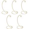 Elchuiaby Espositore in Metallo A Forma di L, Supporto per Bonsai, Giardinaggio, Piante Grasse, Paesaggistica, Bonsai in Miniatura, Gancio Decorativo per Casa, Giardino, Matrimonio,Piuttosto Un Ocra(5 Pezzi)