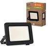 LEDVANCE Proiettore LED con classe di efficienza energetica A, alloggiamento in alluminio nero, 10 W, 1750 lm, per applicazioni esterne, design compatto, leggero, facile installazione