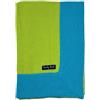 Seamar Telo Mare Tinta Unita MicroSpugna 100% Cotone Asciugamano Spiaggia (Lime-Celeste)